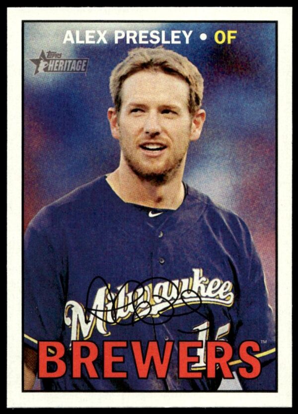 2016 Topps Heritage Alex Presley #525 (Front)