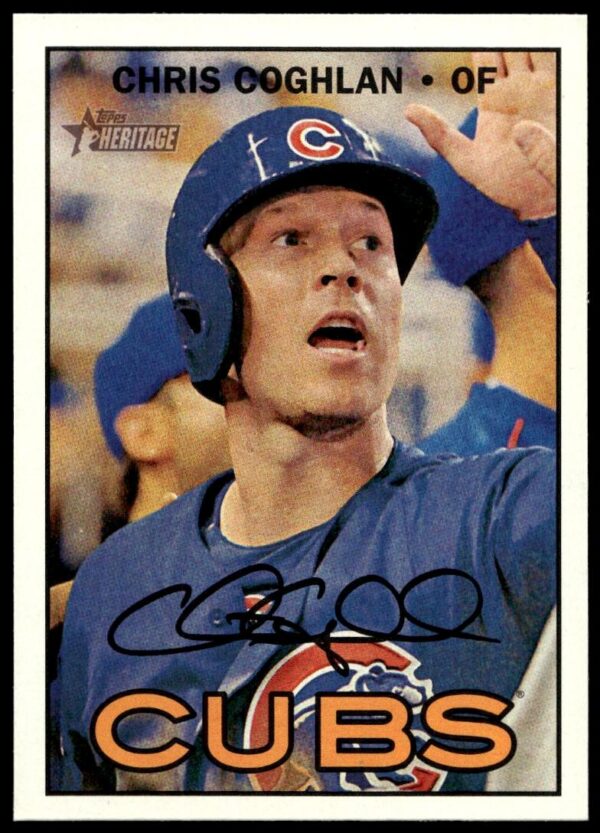 2016 Topps Heritage Chris Coghlan #542 (Front)