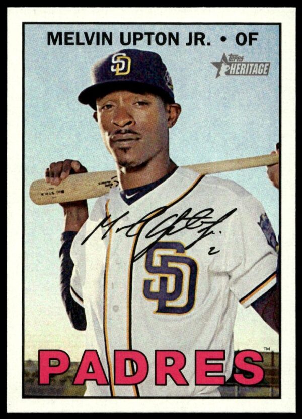 2016 Topps Heritage Melvin Upton Jr. #515 (Front)