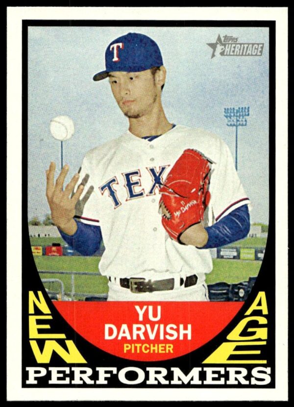 2016 Topps Heritage Noah Syndergaard New Age Performers #NAP-NS (Front)