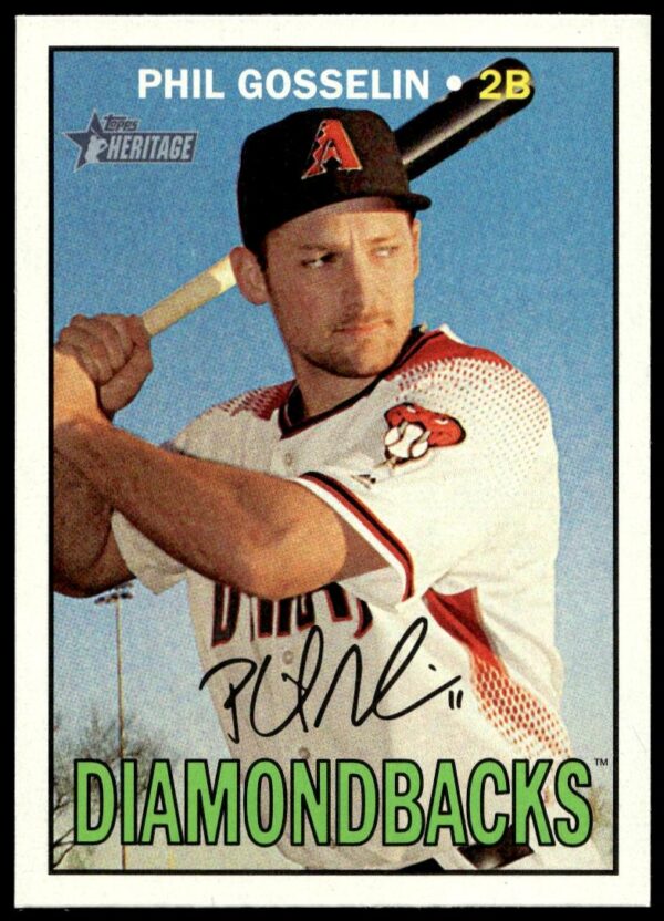 2016 Topps Heritage Phil Gosselin #537 (Front)