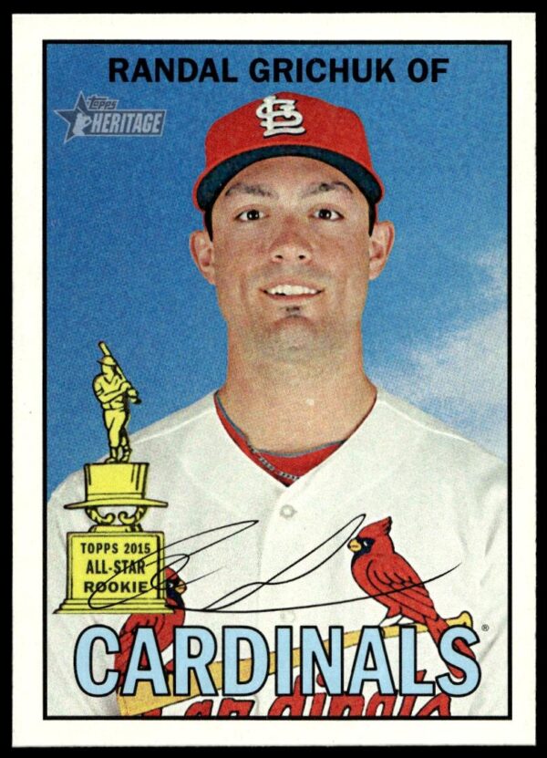 2016 Topps Heritage Randal Grichuk #471 (Front)