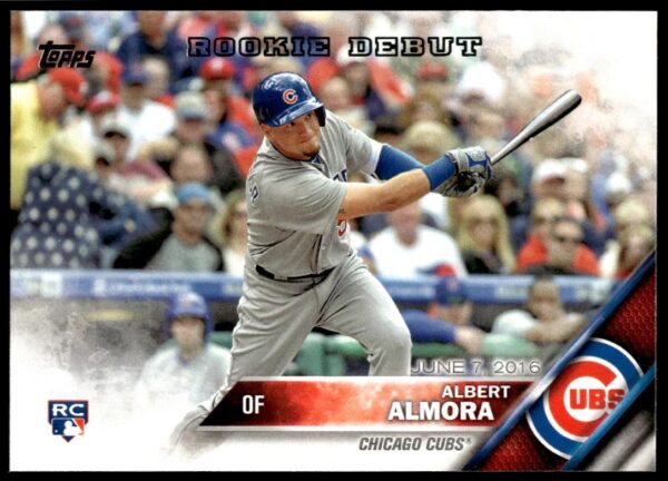 2016 Topps Update Albert Almora #US139 (Front)