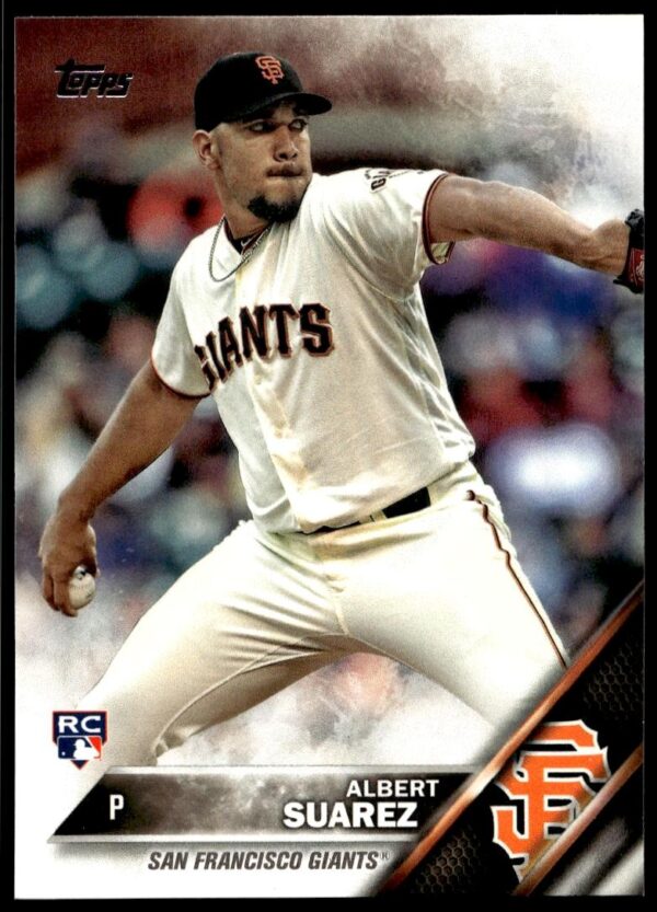 2016 Topps Update Albert Suarez #US224 (Front)