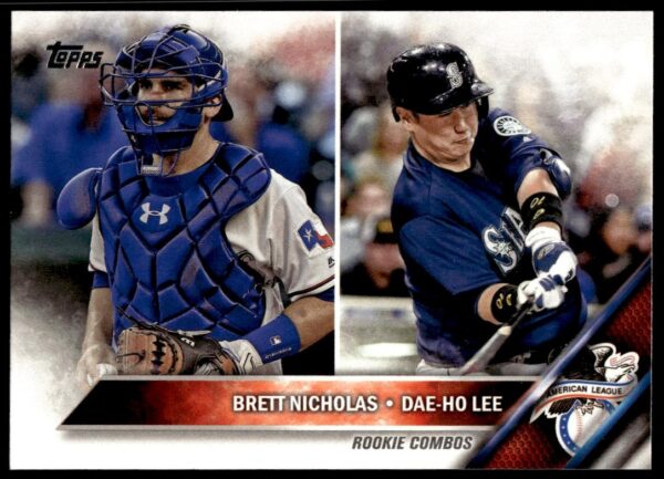 2016 Topps Update Brett Nicholas / Dae-Ho Lee #US57 (Front)