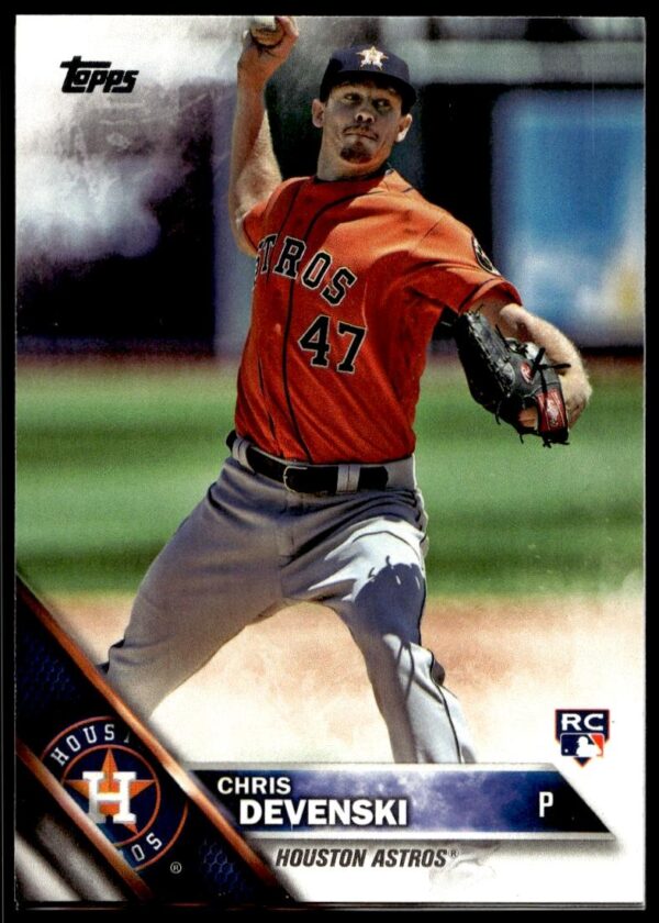 2016 Topps Update Chris Devenski #US270 (Front)