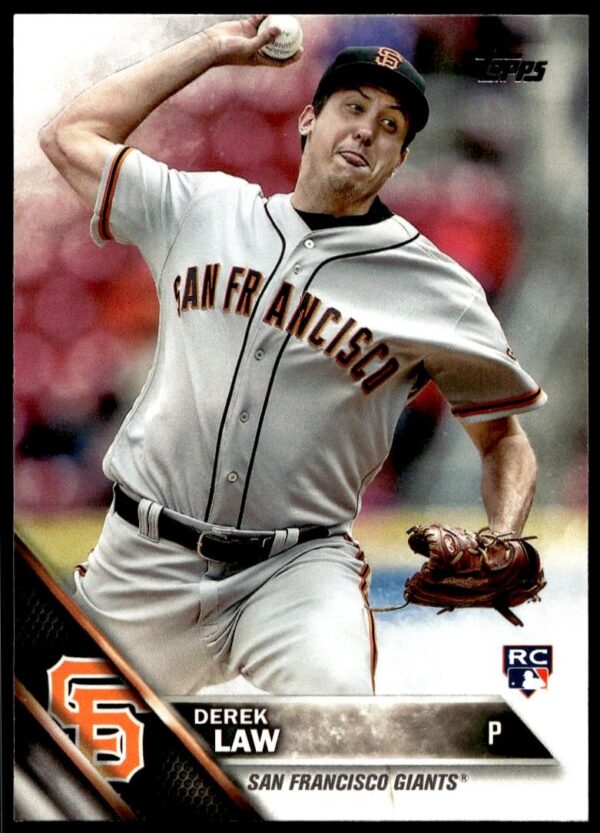2016 Topps Update Derek Law #US72 (Front)