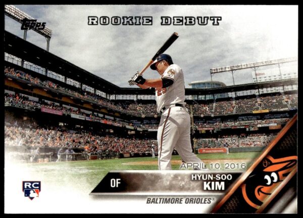 2016 Topps Update Hyun-Soo Kim #US25 (Front)