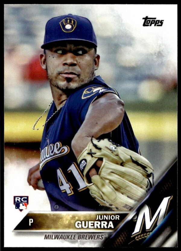 2016 Topps Update Junior Guerra #US124 (Front)