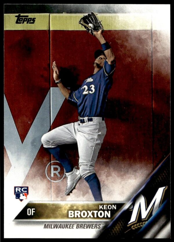 2016 Topps Update Keon Broxton #US108 (Front)