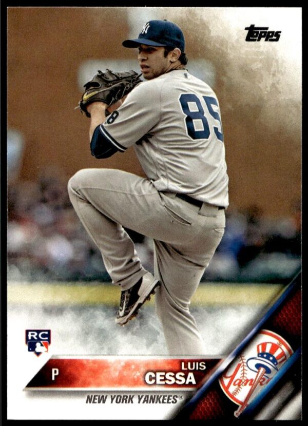 2016 Topps Update Luis Cessa #US18 (Front)