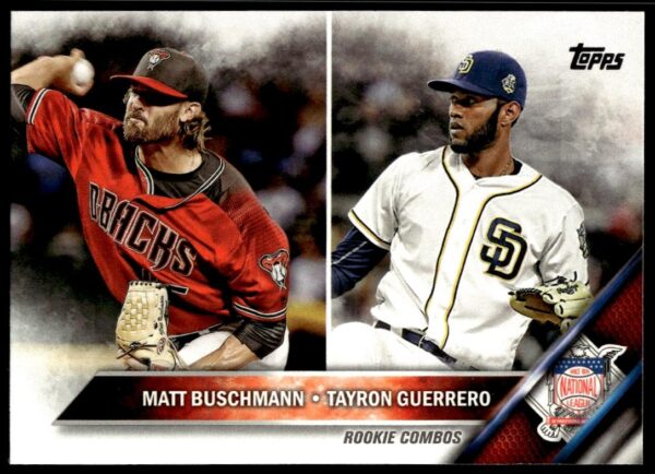 2016 Topps Update Matt Buschmann / Tayron Guerrero #US147 (Front)