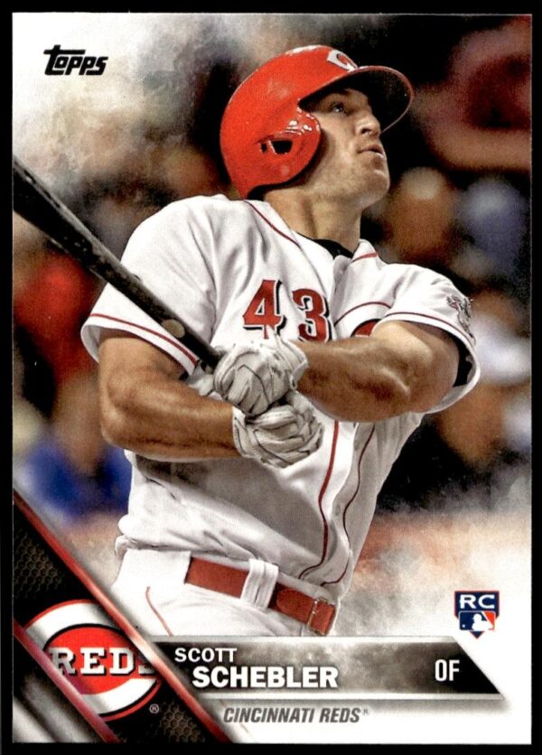 2016 Topps Update Scott Schebler #US73 (Front)