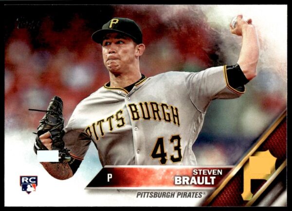 2016 Topps Update Steven Brault #US59 (Front)