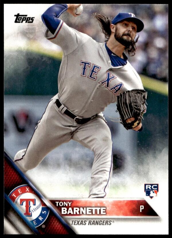 2016 Topps Update Tony Barnette #US135 (Front)