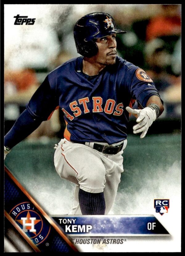 2016 Topps Update Tony Kemp (Pitching) #US203 (Front)