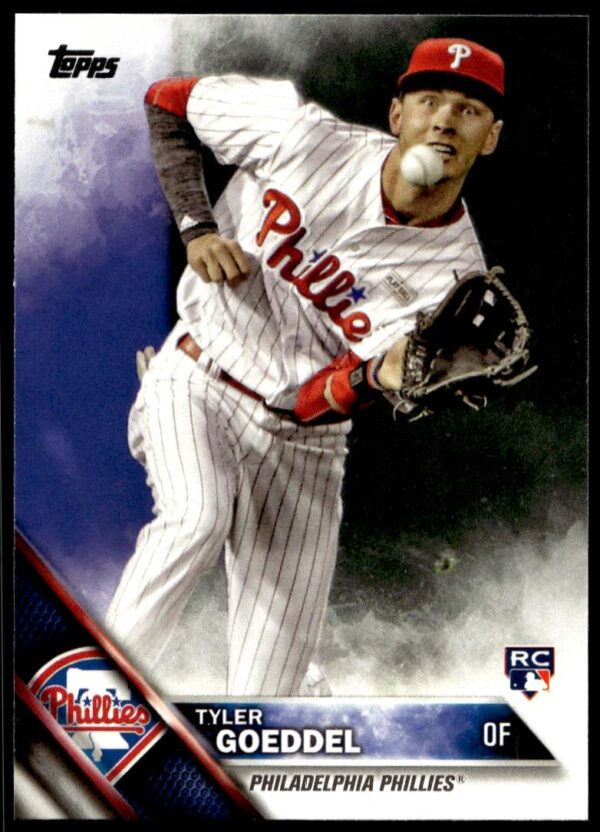 2016 Topps Update Tyler Goeddel #US247 (Front)