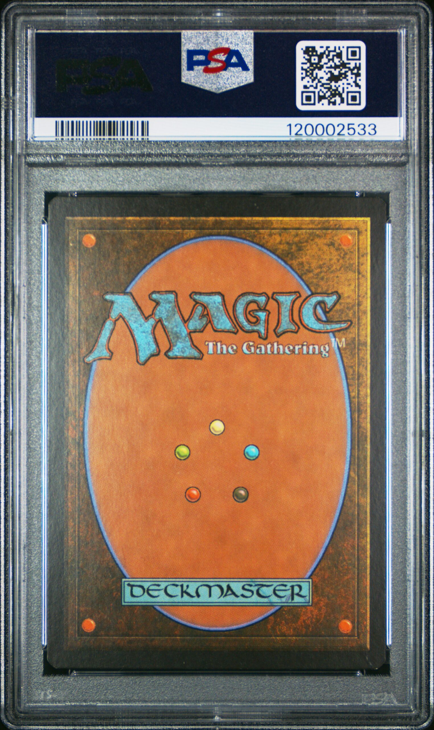 2017 Magic: The Gathering Walking Ballista foil card back, Aether Revolt, PSA 9.