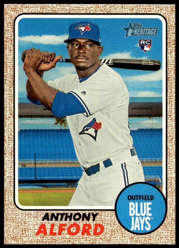 2017 Topps Heritage Anthony Alford #690 (Front)