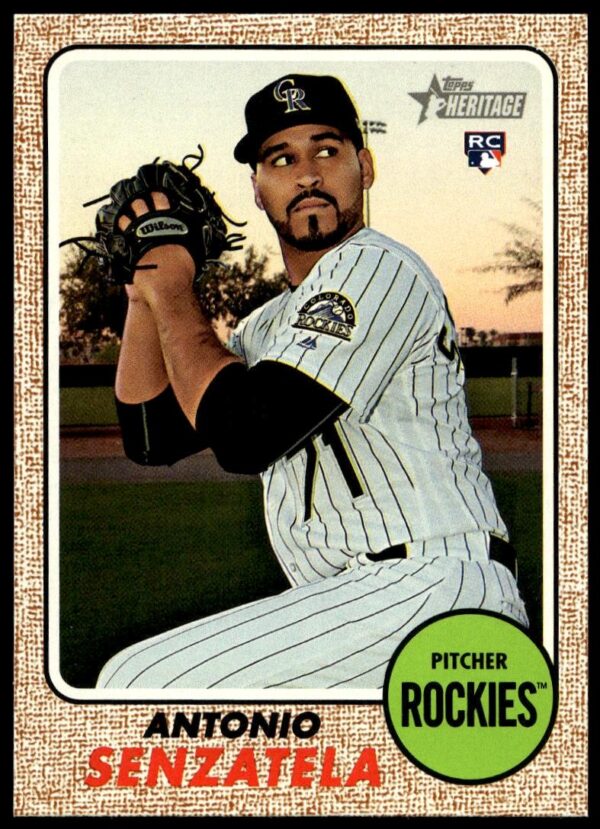2017 Topps Heritage Antonio Senzatela #523 (Front)