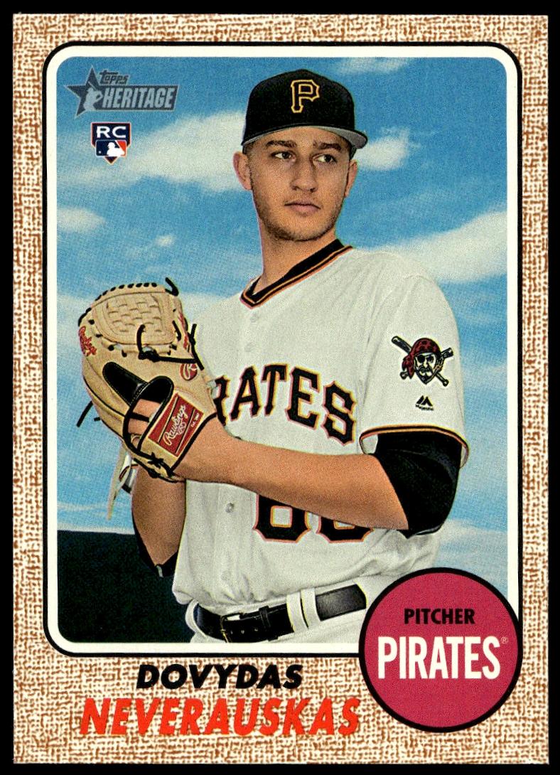 2017 Topps Heritage Dovydas Neverauskas #603 (Front)