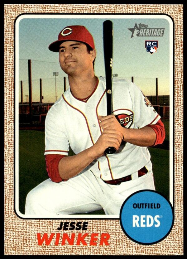 2017 Topps Heritage Jesse Winker #517 (Front)