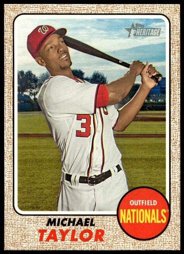 2017 Topps Heritage Michael Taylor #265 (Front)