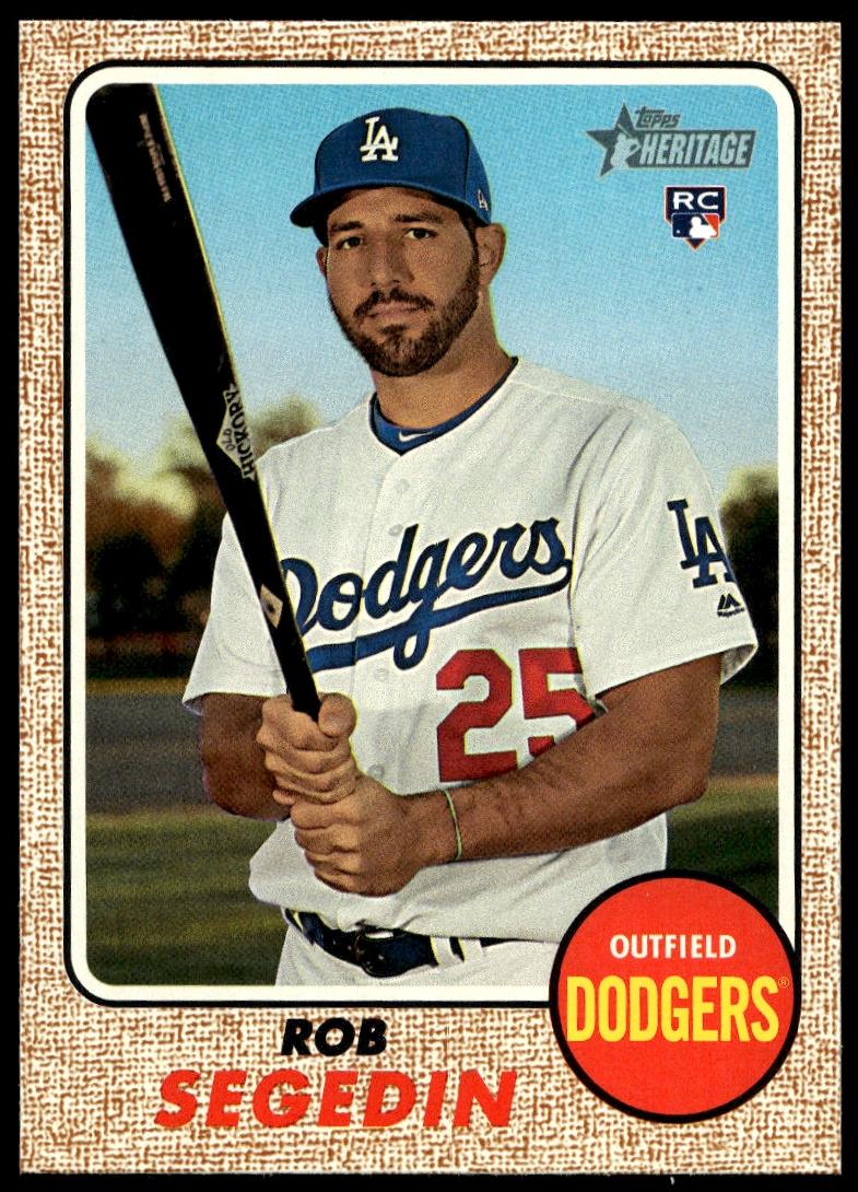 2017 Topps Heritage Rob Segedin #538 (Front)