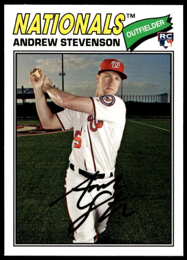 2018 Topps Archives Andrew Stevenson #154 (Front)