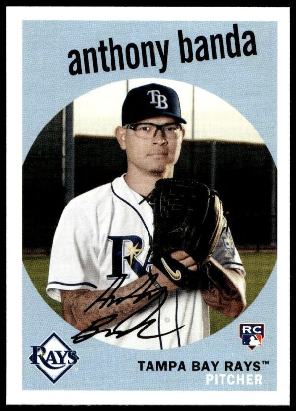 2018 Topps Archives Anthony Banda #74 (Front)
