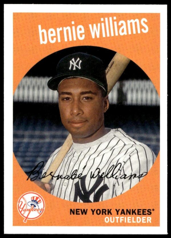 2018 Topps Archives Bernie Williams #84 (Front)