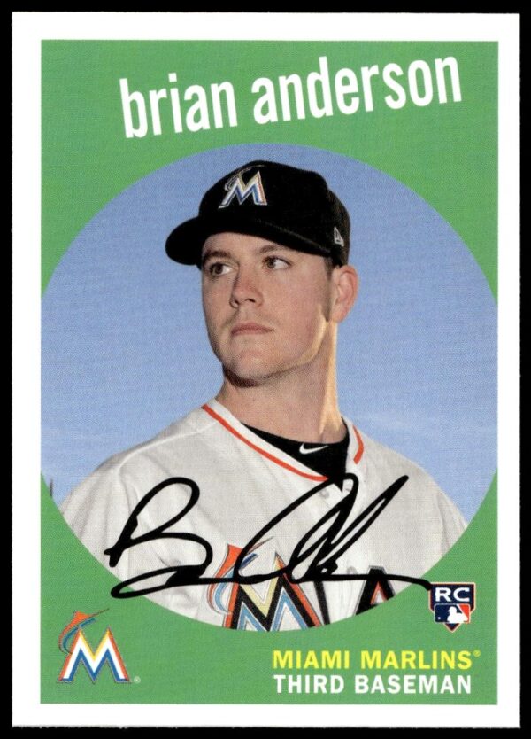 2018 Topps Archives Brian Anderson #65 (Front)