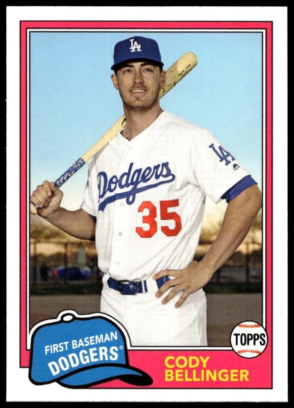 2018 Topps Archives Cody Bellinger #250 (Front)