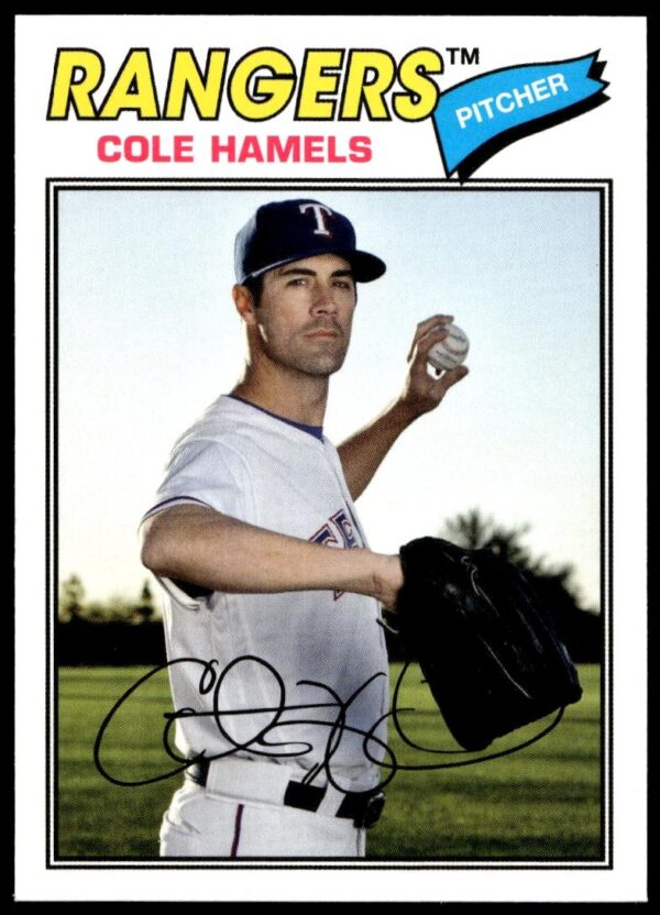 2018 Topps Archives Cole Hamels #167 (Front)