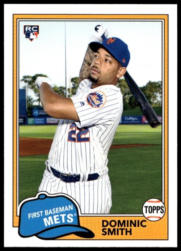 2018 Topps Archives Dominic Smith #286 (Front)