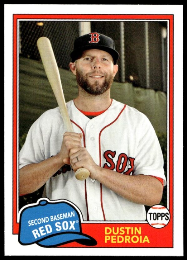 2018 Topps Archives Dustin Pedroia #236 (Front)