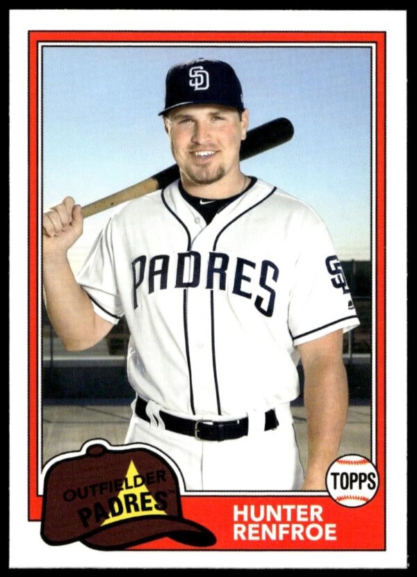 2018 Topps Archives Hunger Renfroe #257 (Front)