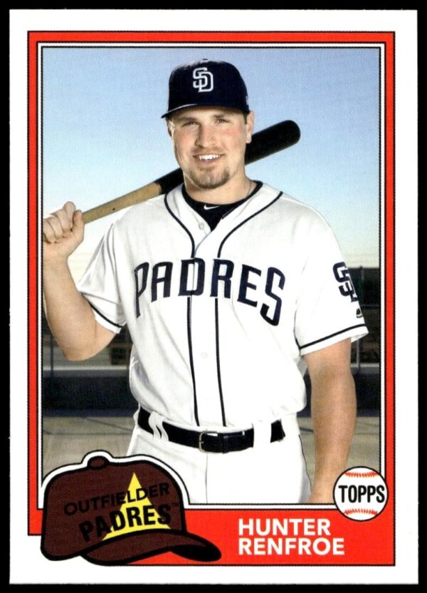 2018 Topps Archives Hunter Renfroe #257 (Front)