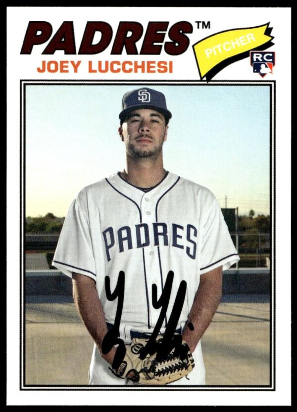 2018 Topps Archives Joey Lucchesi #123 (Front)