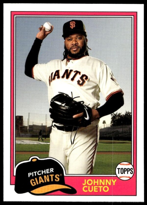 2018 Topps Archives Johnny Cueto #228 (Front)