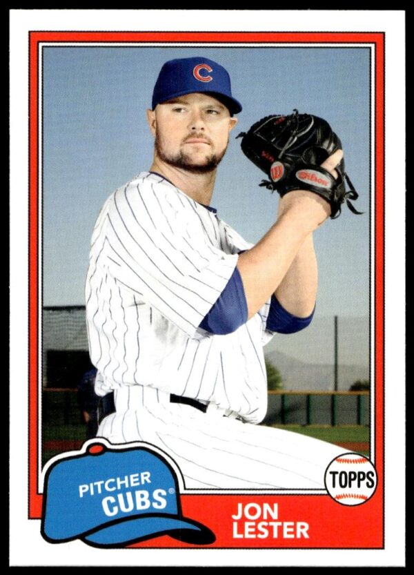 2018 Topps Archives Jon Lester #223 (Front)