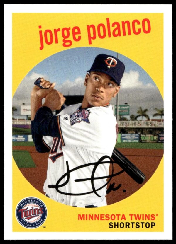 2018 Topps Archives Jorge Polanco #26 (Front)