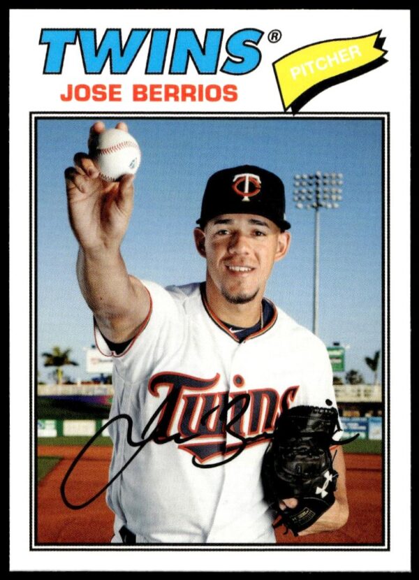 2018 Topps Archives Jose Berrios #139 (Front)