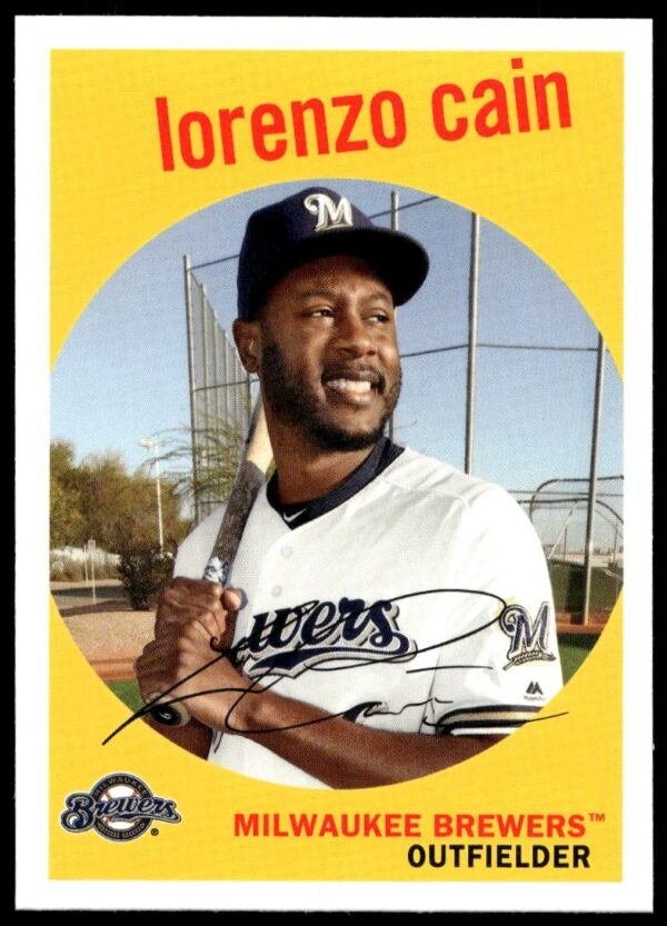 2018 Topps Archives Lorenzo Cain #94 (Front)