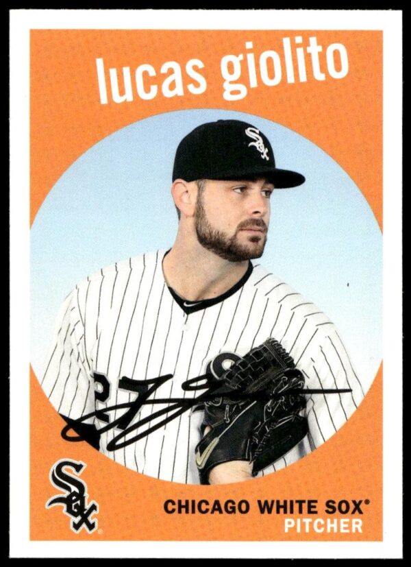 2018 Topps Archives Lucas Giolito #10 (Front)