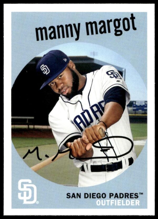 2018 Topps Archives Manny Margot #87 (Front)