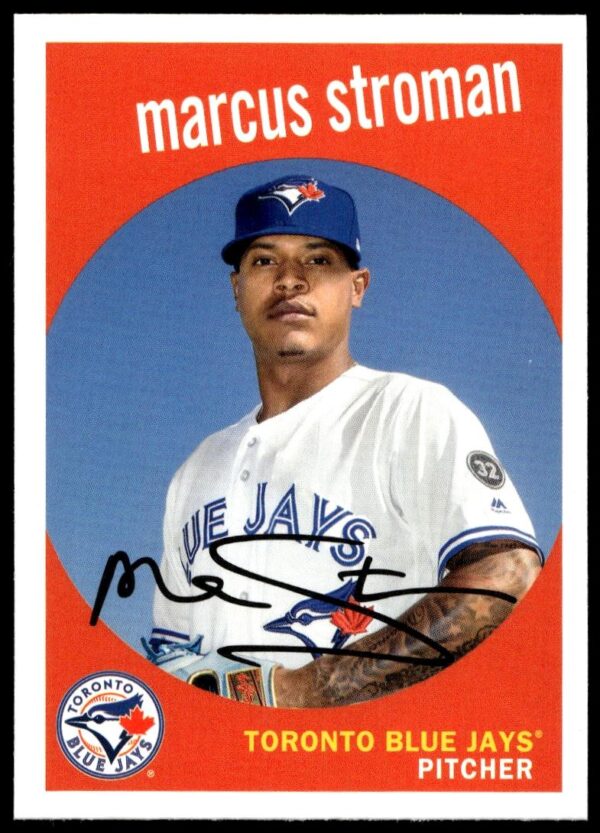 2018 Topps Archives Marcus Stroman Purple #38 (Front)