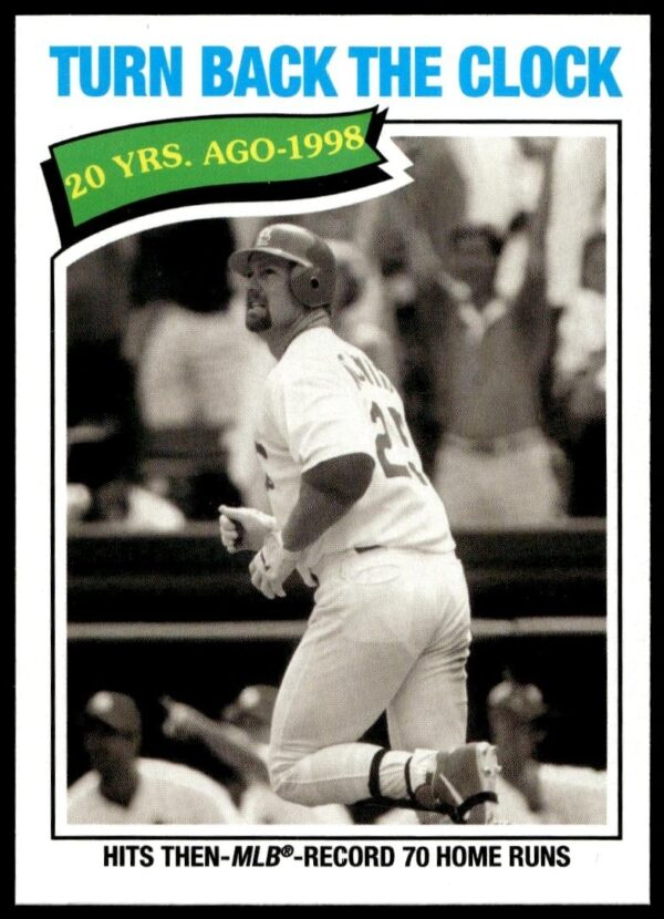 2018 Topps Archives Mark McGwire #314 (Front)