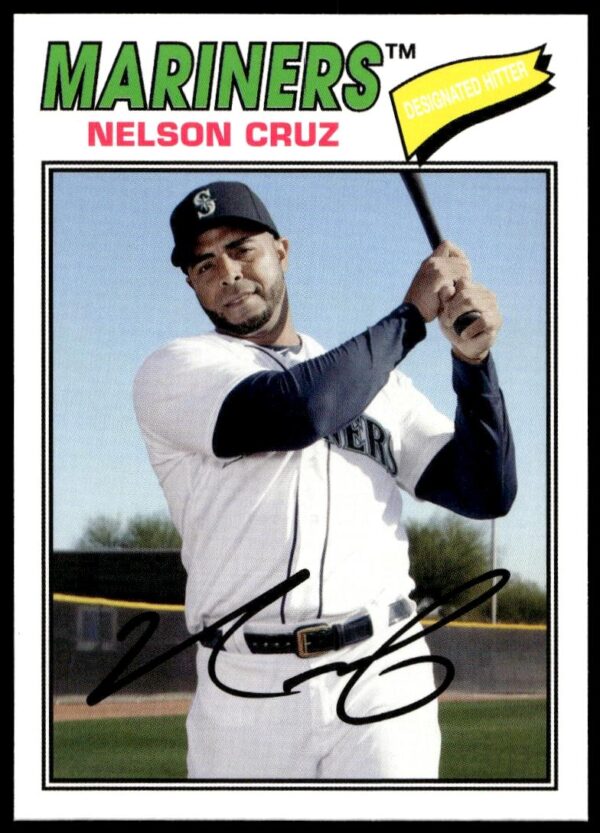 2018 Topps Archives Nelson Cruz #135 (Front)