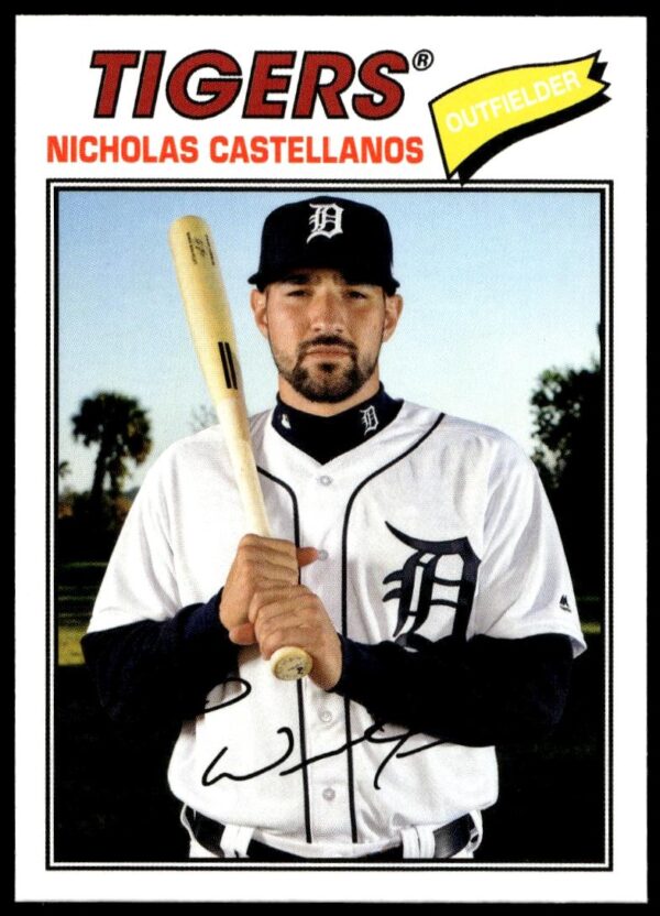 2018 Topps Archives Nicholas Castellanos #166 (Front)